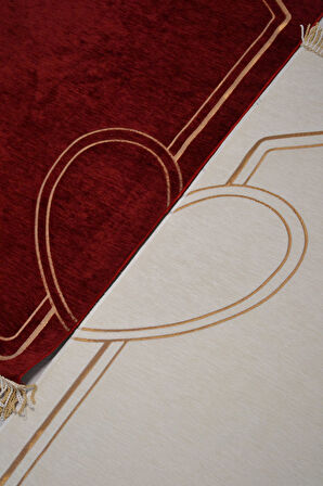 Çiftlere Özel Kalpli Seccade -Eşli Çift Seccade