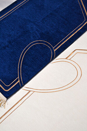 Çiftlere Özel Kalpli Seccade -Eşli Çift Seccade