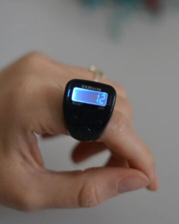 Mini Işıklı Zikirmatik Siyah