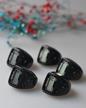 Mini Işıklı Zikirmatik Siyah