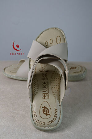 Erkek Çapraz Model Yumuşak Taban Sandalet&Terlik Hac, Umre ve Günlük Kullanıma Uygun