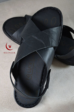 Erkek Çapraz Model Yumuşak Taban Sandalet&Terlik Hac, Umre ve Günlük Kullanıma Uygun