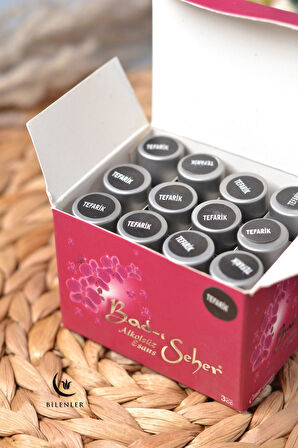 12’li Alkolsüz Fresh Esans Seti – 3 cc’lik Özel Şişelerde (TEFARİK)