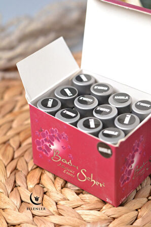 12’li Alkolsüz Fresh Esans Seti – 3 cc’lik Özel Şişelerde (AMORIJE)