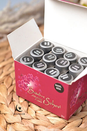 12’li Alkolsüz Fresh Esans Seti – 3 cc’lik Özel Şişelerde (RUHAL MİSK)