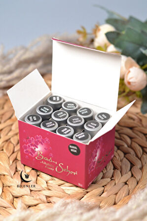 12’li Alkolsüz Fresh Esans Seti – 3 cc’lik Özel Şişelerde (RUHAL MİSK)