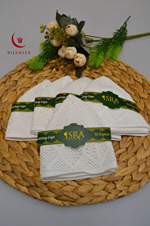 Erkek Örme Takke | Hac ve Umre İçin İdeal Nefes Alabilir Standart Beden Takke (5 Adet)