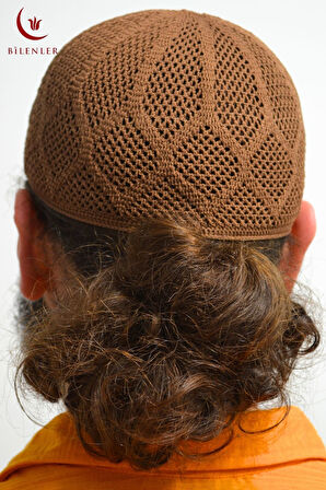 Erkek Örme Takke | Hac ve Umre İçin İdeal Nefes Alabilir Standart Beden Takke (5 Adet)