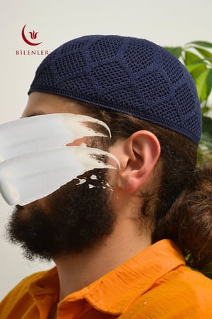 Erkek Örme Takke | Hac ve Umre İçin İdeal Nefes Alabilir Standart Beden Takke (5 Adet)