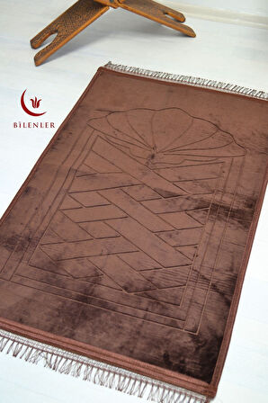 Peluş Seccade - 80x120 cm - Ekstra Konforlu - Yumuşak ve Geniş Ölçülü
