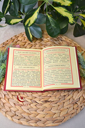 Yasin Kitabı Termoderi Kaplı-Arapça Türkçe Okunuşlu ve Mealli–Mevlid ve Bebek Hediyeliğii (5 Adet)