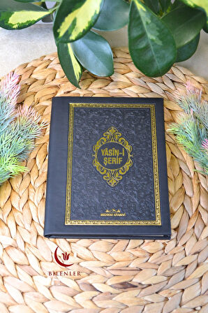 Yasin Kitabı Termoderi Kaplı-Arapça Türkçe Okunuşlu ve Mealli–Mevlid ve Bebek Hediyeliğii (10 Adet)