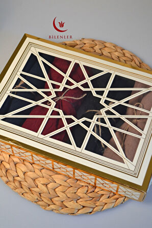 Bambu Kraş & Şal – 75x210 cm | Nefes Alabilir, Terletmez, Tok Duruşlu Mevsimlik Kumaş (4'lü Kutu)