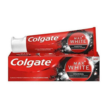 Colgate Max White Charcoal Diş Macunu 75ML