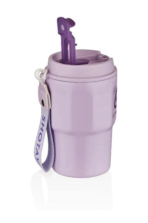 450ml Taşıma Askılı Paslanmaz Çelik Termos Bardak /Kahve Bardak Mug