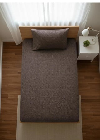 ELEGANCEHOME %100 Pamuk Tek Kişilik Lastikli Çarşaf Takımı