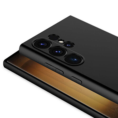 Galaxy S24 Ultra Kılıf Mara Lansman İç Yüzeyi Kadife Kılıf