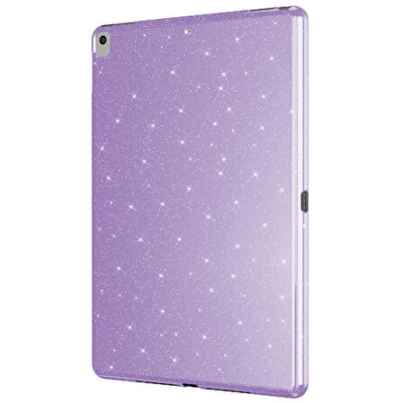 iPad 10.2 (8.Nesil) Tablet Koton Işıltılı Parlak Görünümlü Kılıf