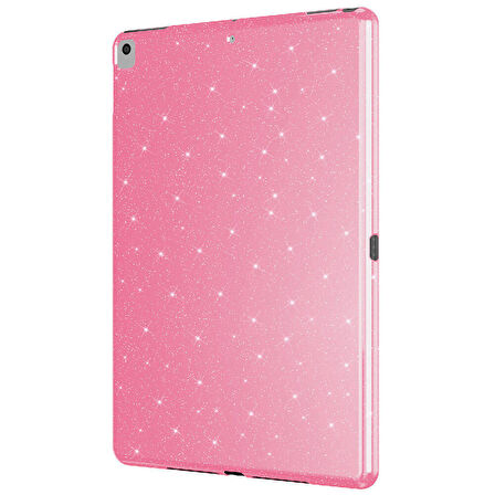 iPad 10.2 (8.Nesil) Tablet Koton Işıltılı Parlak Görünümlü Kılıf