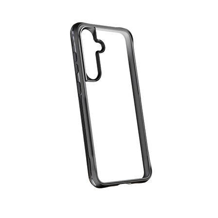 Galaxy S24 Plus Kılıf Şeffaf Sert PC Arka Yüzey Tasarımlı Edo Kılıf