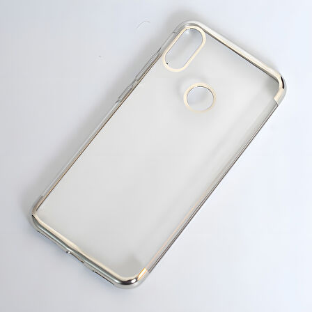 Huawei Honor 8A Kılıf Dört Köşeli Lazer Silikon Kılıf