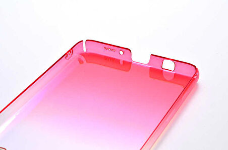 Galaxy A9 2018 Kılıf Parlak Renk Geçişli Kılıf