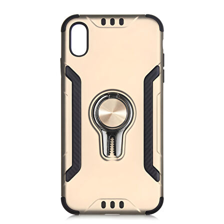 iPhone XS Max Kılıf Stand Olma Özellikli Araç Tutuculu Koko Kılıf