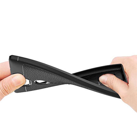 Sony Xperia XA2 Kılıf Niss Deri Desenli Silikon Kılıf