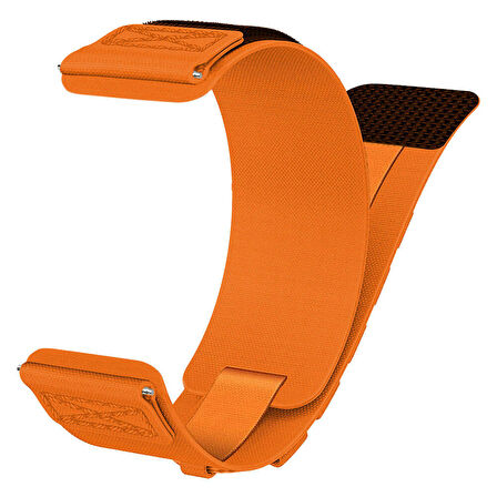 Xiaomi Amazfit Pace KRD-112 22mm Orbital Örgülü Halat Tasarımlı Naylon Kumaş Hasır Kordon