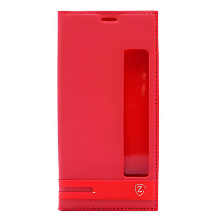 Huawei P10 Kılıf Pencereli Elite Kapaklı Kılıf