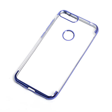 Alcatel 1S Kılıf Dört Köşeli Lazer Silikon Kılıf