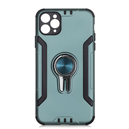 iPhone 11 Pro Max Kılıf Stand Olma Özellikli Araç Tutuculu Ko ko Kılıf