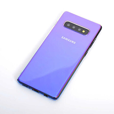 Galaxy S10 Kılıf Parlak Renk Geçişli Kılıf