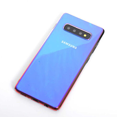 Galaxy S10 Plus Kılıf Parlak Renk Geçişli Kılıf
