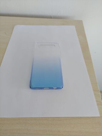 Galaxy S10 Plus Kılıf Parlak Renk Geçişli Kılıf