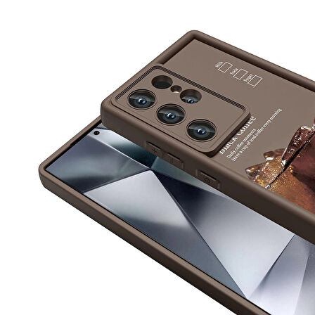 Galaxy S23 Ultra Kılıf Kamera Korumalı Baskılı Arka Yüzey Klas Kılıf
