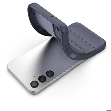 Galaxy A05S Kılıf Esnek TPU Oyuklu Arka Yüzey Tasarımlı Etnik Silikon Kılıf