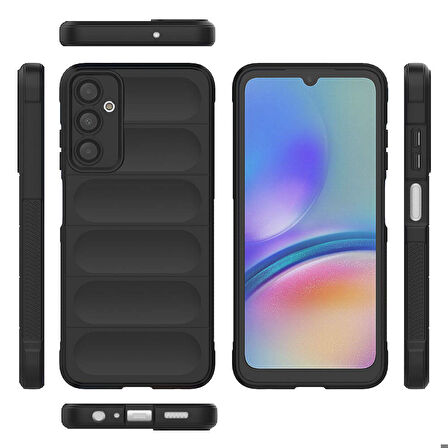 Galaxy A05S Kılıf Esnek TPU Oyuklu Arka Yüzey Tasarımlı Etnik Silikon Kılıf