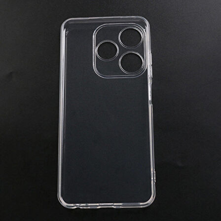 Tecno Spark 10 4G Kılıf Şeffaf İnce ve Esnek Süper Silikon Kılıf