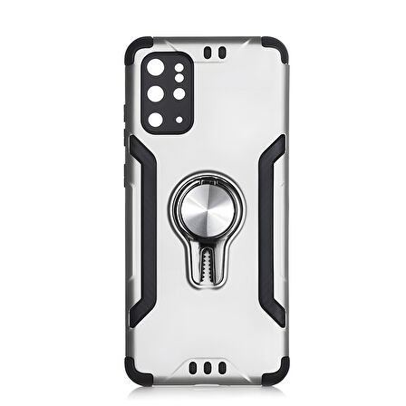 Galaxy S20 Plus Kılıf Stand Olma Özellikli Araç Tutuculu Ko ko Kılıf
