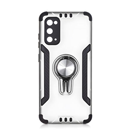 Galaxy S20 Kılıf Stand Olma Özellikli Araç Tutuculu Ko ko Kılıf