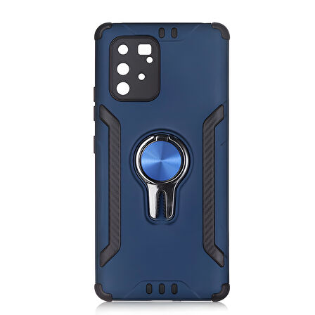 Galaxy A91 (S10 Lite) Kılıf Stand Olma Özellikli Araç Tutuculu Ko ko Kılıf