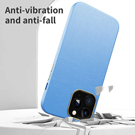 Apple iPhone 12 Pro Kılıf Zore Natura Suni Deri Kılıf