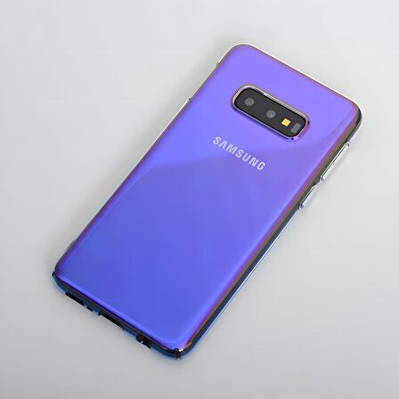 Galaxy S10E Kılıf Parlak Renk Geçişli Kılıf