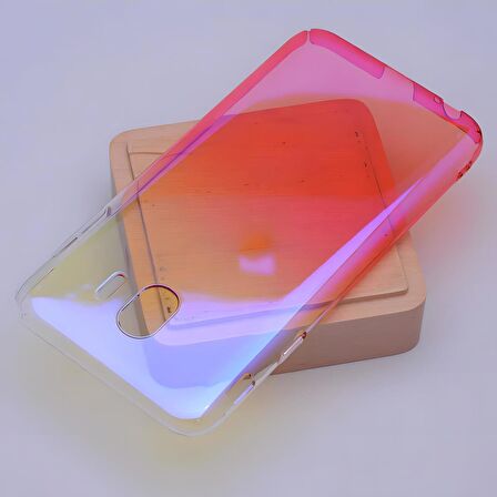 Galaxy J4 Parlak Renk Geçişli Kılıf