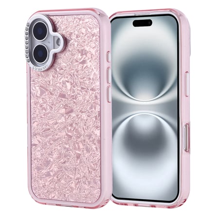 iPhone 16 Kılıf Taşlı Tasarımlı Kapi Kılıf