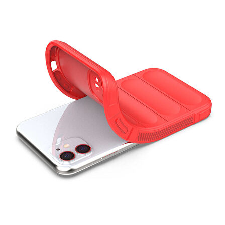 iPhone 11 Kılıf Esnek TPU Oyuklu Arka Yüzey Tasarımlı Etnik Silikon Kılıf