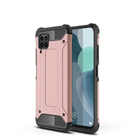 Huawei P40 Lite Kılıf Crash Zırh Silikon Kılıf