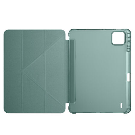 Xiaomi Pad 7 Pro Kılıf Tri Folding Kalem Bölmeli Standlı Kılıf