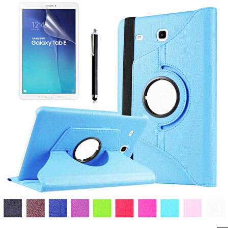 Galaxy Tab E T560 9.6 Zore Dönebilen Standlı Tablet Kılıfı